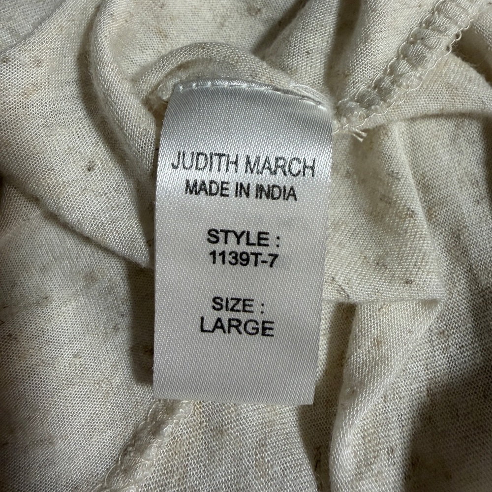 Judith March Lake Hair Don’t Care Graphic Tunic Tee Size L - Picture 10 of 11